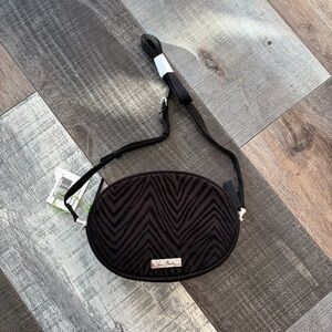 Vera Bradley Zebra Flock Crossbody NWT Classic Black